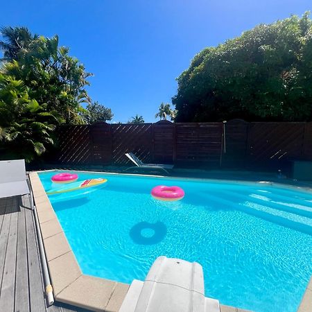 Villa Simeon Saint Francois Avec Piscine Privee Et Jacuzzi Proche Plage Экстерьер фото