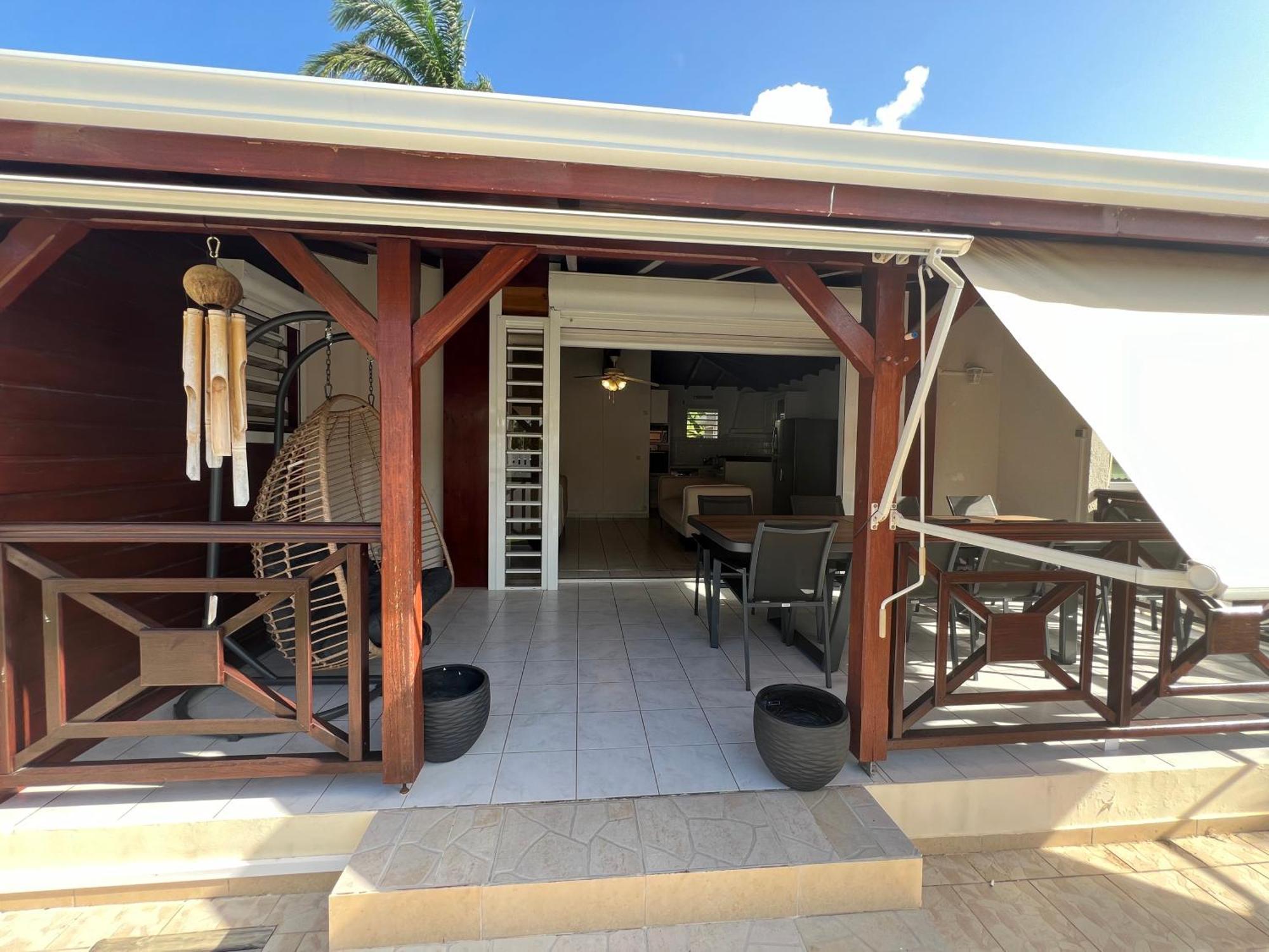Villa Simeon Saint Francois Avec Piscine Privee Et Jacuzzi Proche Plage Экстерьер фото